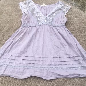 Light gray adorable top